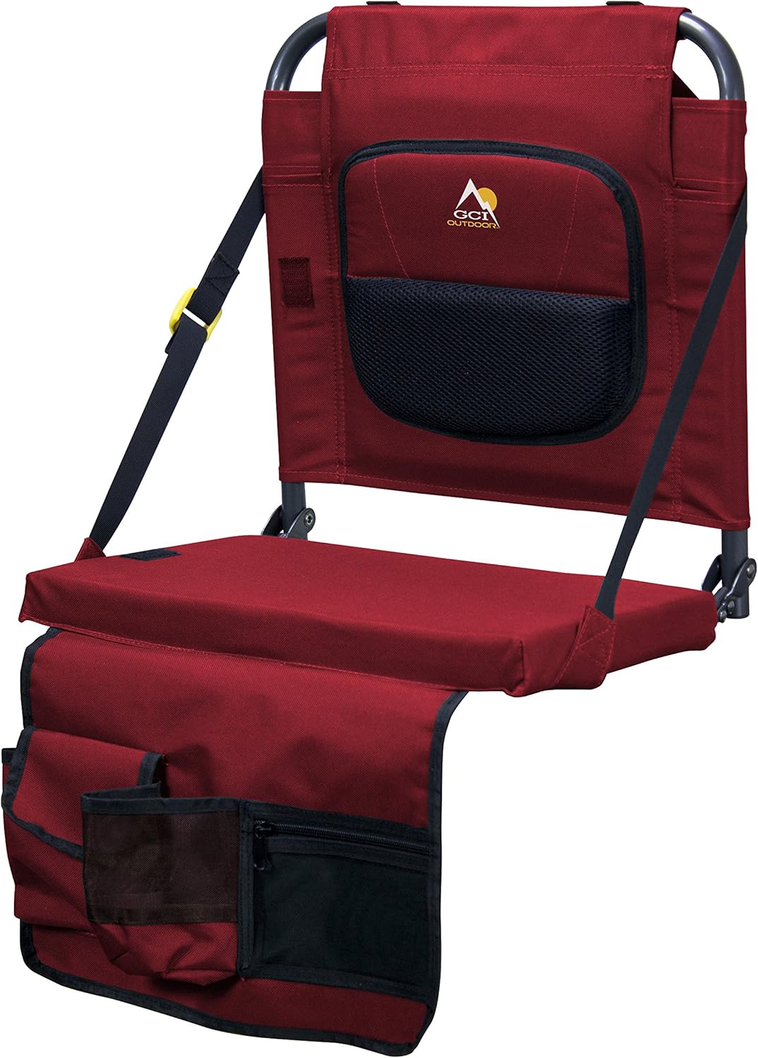 GCI Outdoor BleacherBack Lumbar Stadium Chair With Padded Backrest