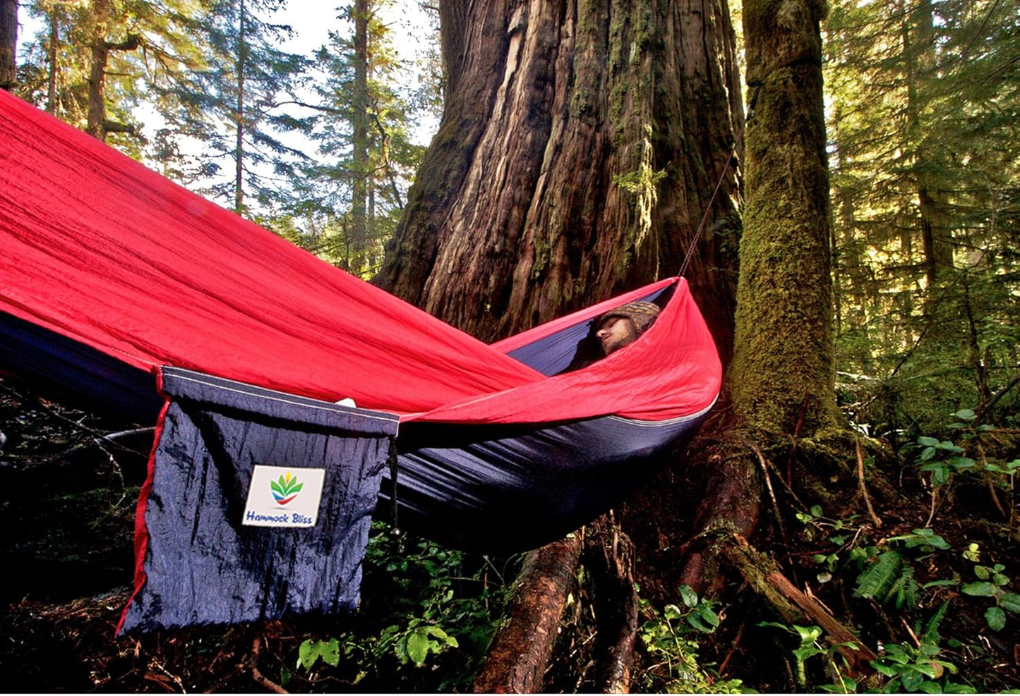 Hammock Bliss Single - Camping Hammock - Camping Essentials, Portable Hammock - The Longest Single Hammock On Earth for Outside, Hiking, and Travel