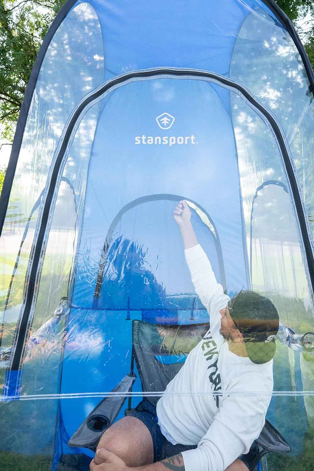 Stansport Privacy Shelter Tent - Multi-Purpose Portable Outdoor Screen Room