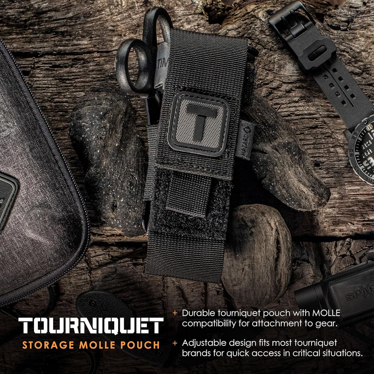 Hazard 4 Tourniquet Storage/Molle Medical Pouch