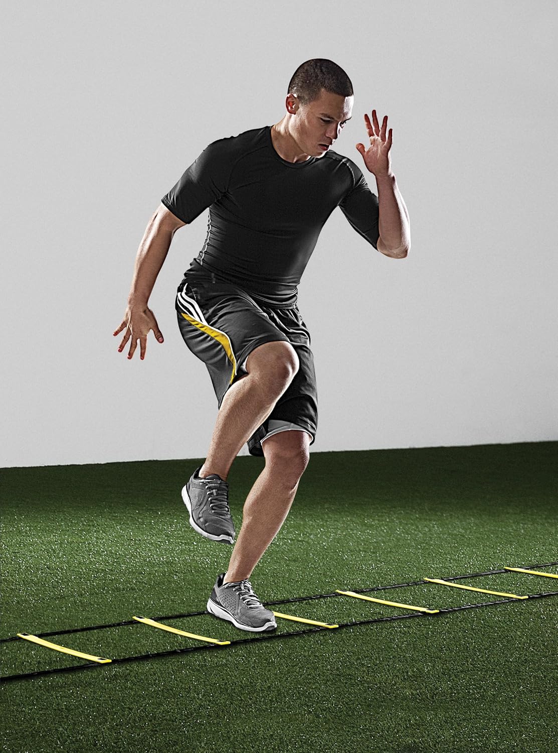 SKLZ Speed and Agility Ladder - Training Equipment for Athletes - Improve Coordination, Footwork, and Quickness - Ideal for Soccer, Football, and Fitness Workouts