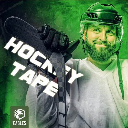 EAGLES 4 Pack Hockey Tape Black, White or Clear Multipurpose Durable Cloth or PVC Tape Roll - Strong Adhesive - Hokey Sports Gifts, Accessories, Equipment, Gear (4 Pack Black)