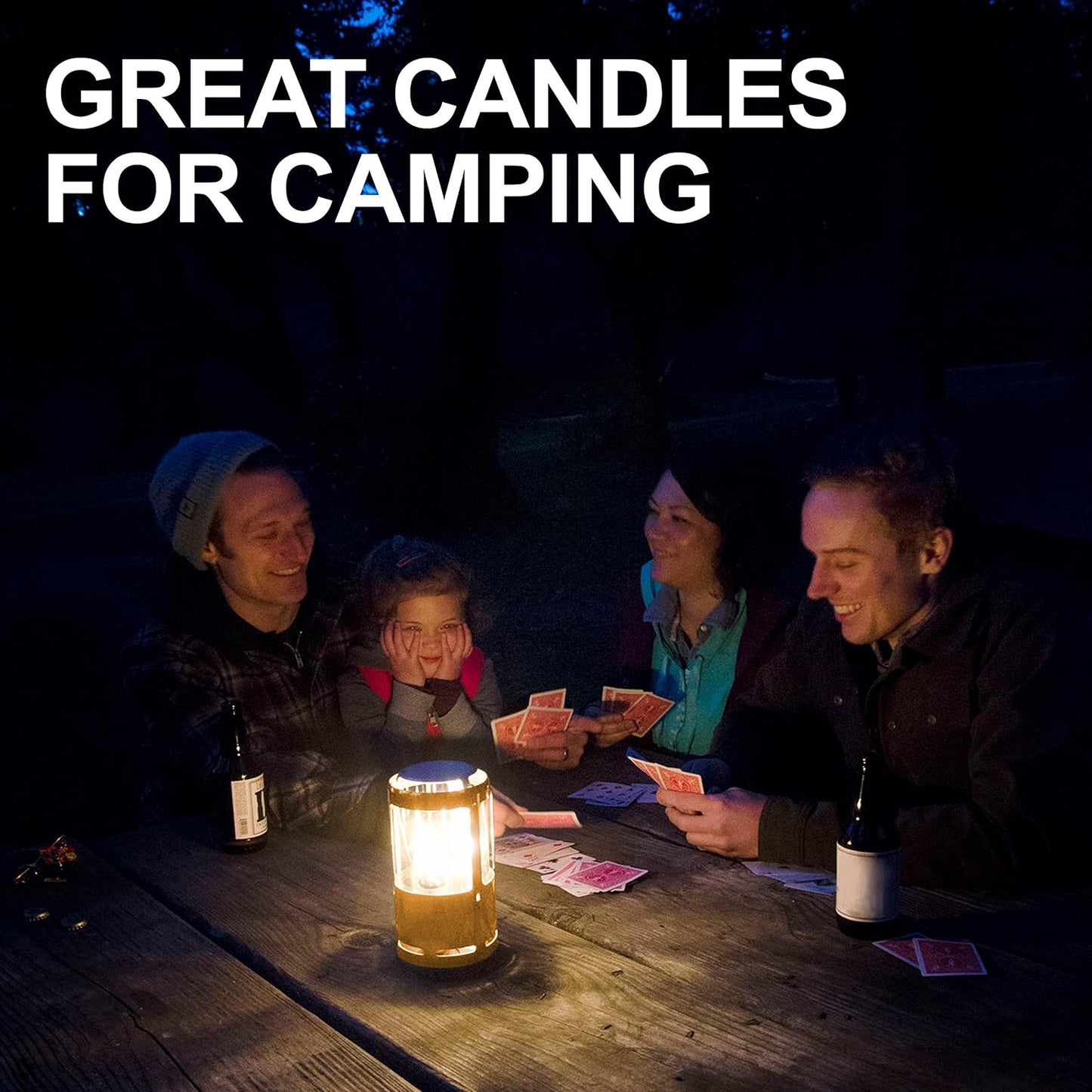 UCO 12-Hour Beeswax Candles for Lanterns | Long-Burning & Made in USA