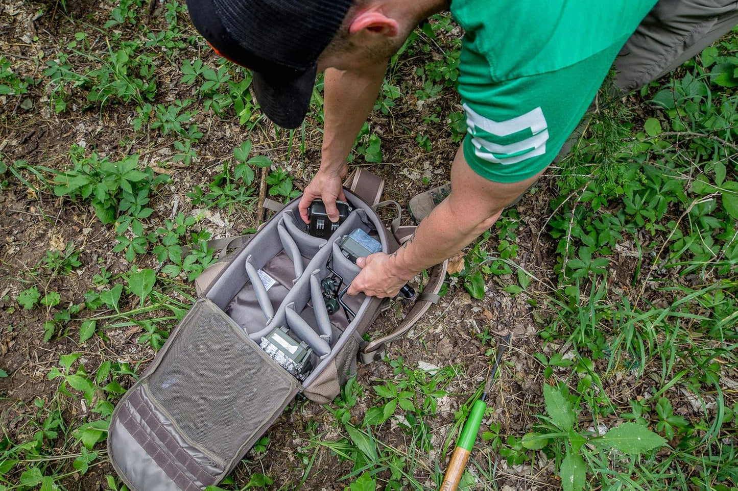 ALPS OutdoorZ Motive Trail Camera Backpack, Protective Compartments for Game Cameras and Other Gear/Game Camera Bag/Padded, Long-Lasting & easy to carry