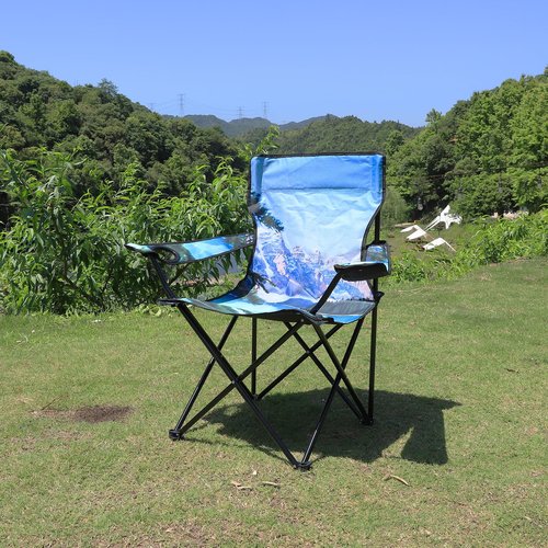 Northroad 2 Pack Camping Chairs Portable Camp Chairs, Folding Lawn Chairs with Cup Holder for Outdoor Camping, Hiking, Travel, Patio, Beach, Picnics