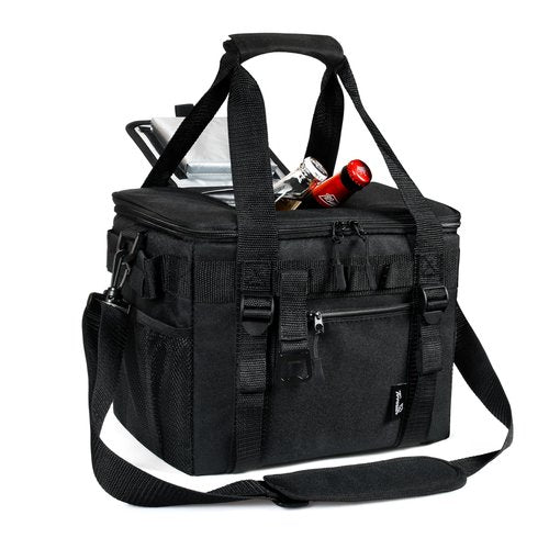 Tirrinia Large Insulated Cooler Bag - Outdoor Leakproof Cooler Box for Women & Men - Portable Freezer Bag with Adjustable Shoulder Strap for Camping, Picnic, Golf, Beach