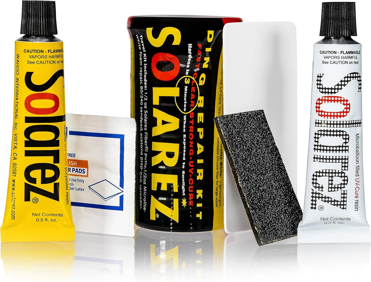 SOLAREZ Artisan Epoxy Resin Kit - Clear, UV-Resistant, 16 oz for Crafts & Repairs