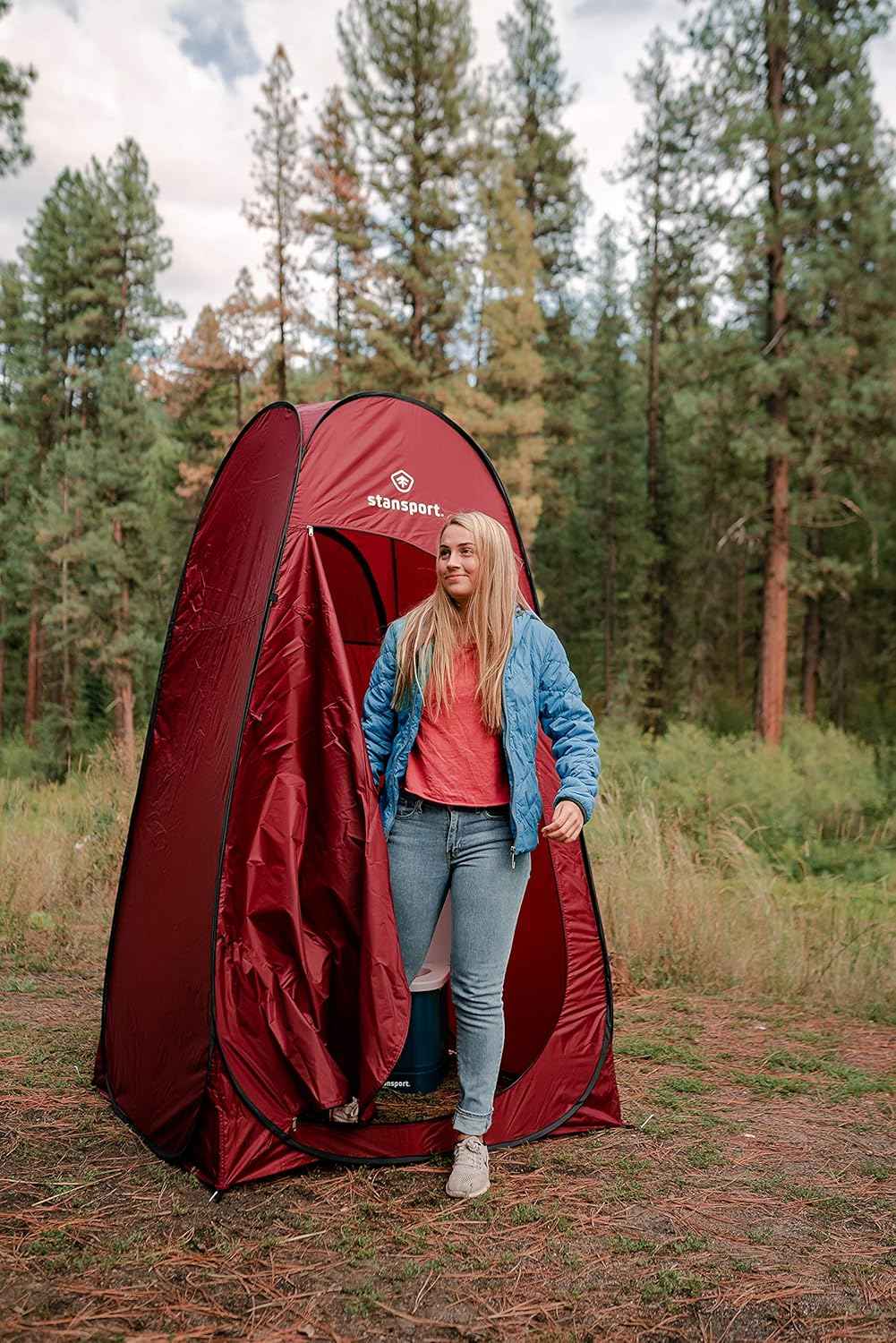 Stansport Privacy Shelter Tent - Multi-Purpose Portable Outdoor Screen Room