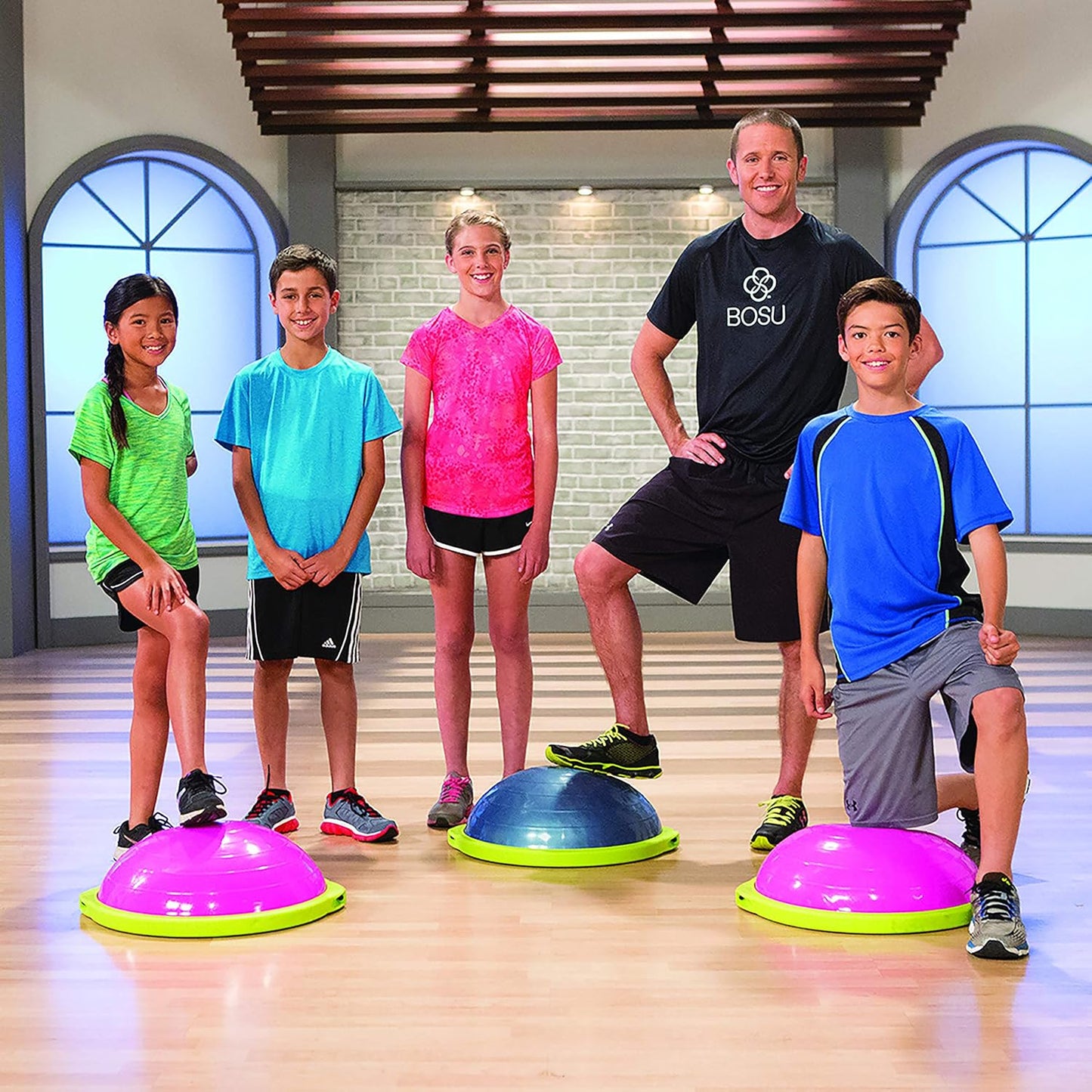 BOSU Sport Balance Trainer, Travel Size Allows for Easy Transportation and Storage, 50cm,