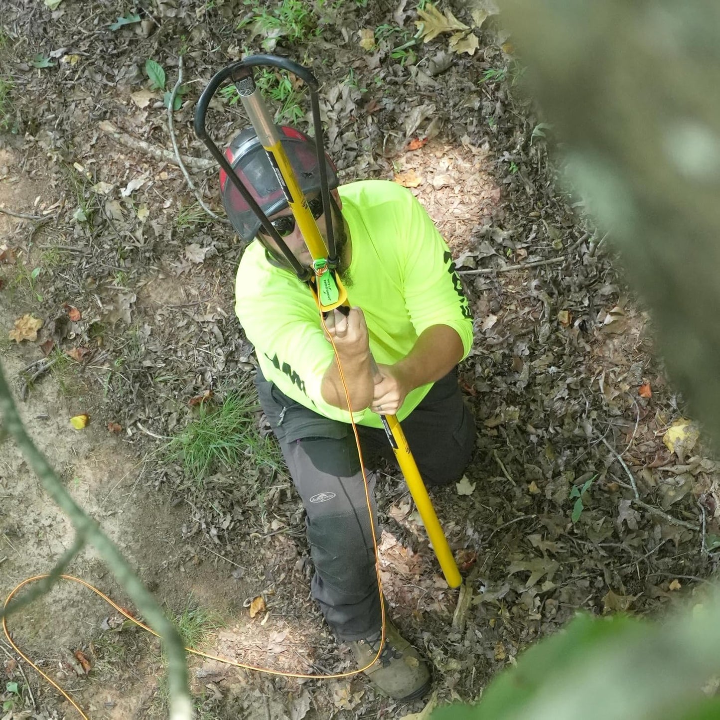 Jameson FG-BS-KIT Big Shot™ Line Launcher Kit – Includes Big Shot Head, 4’ FG Base Pole & 4’ FG Extension Pole – High-Accuracy Tree Trimming & Line Placement