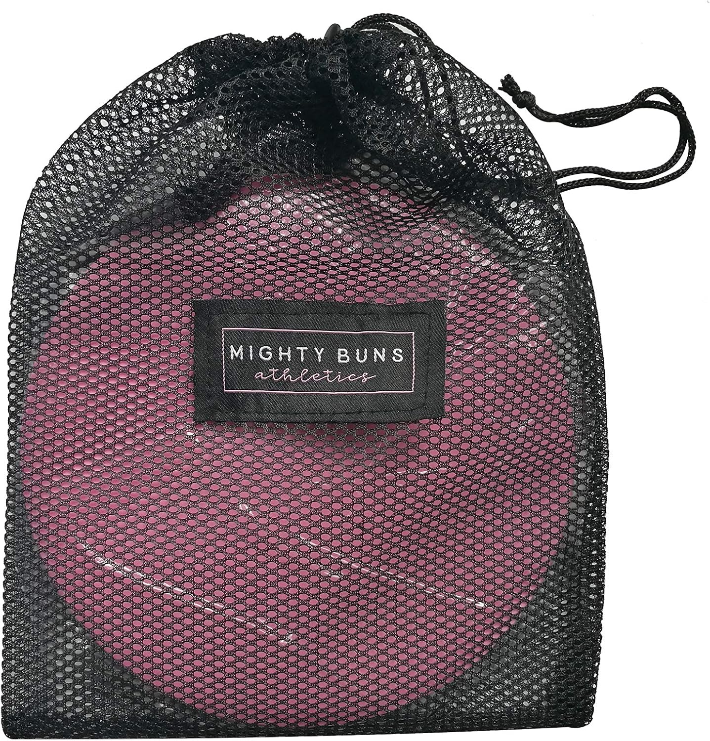Mighty Buns - Core Sliders, Exercise Sliders for Improved Stability, Dual-Sided Workout Sliders Disc, Compact Sliders for Working Out With Mesh Bag, Mint, Set of 2