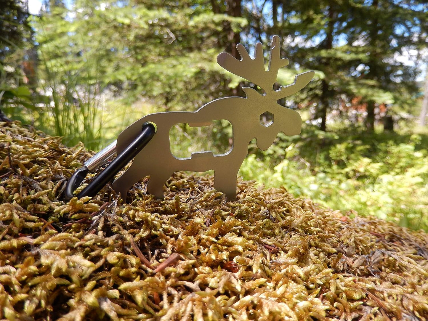 UST Tool-a-Long Multi-Tool Carabiners with Durable, Compact Stainless Steel Construction for Hiking, Kayaking, Camping, Travel and Outdoor Survival