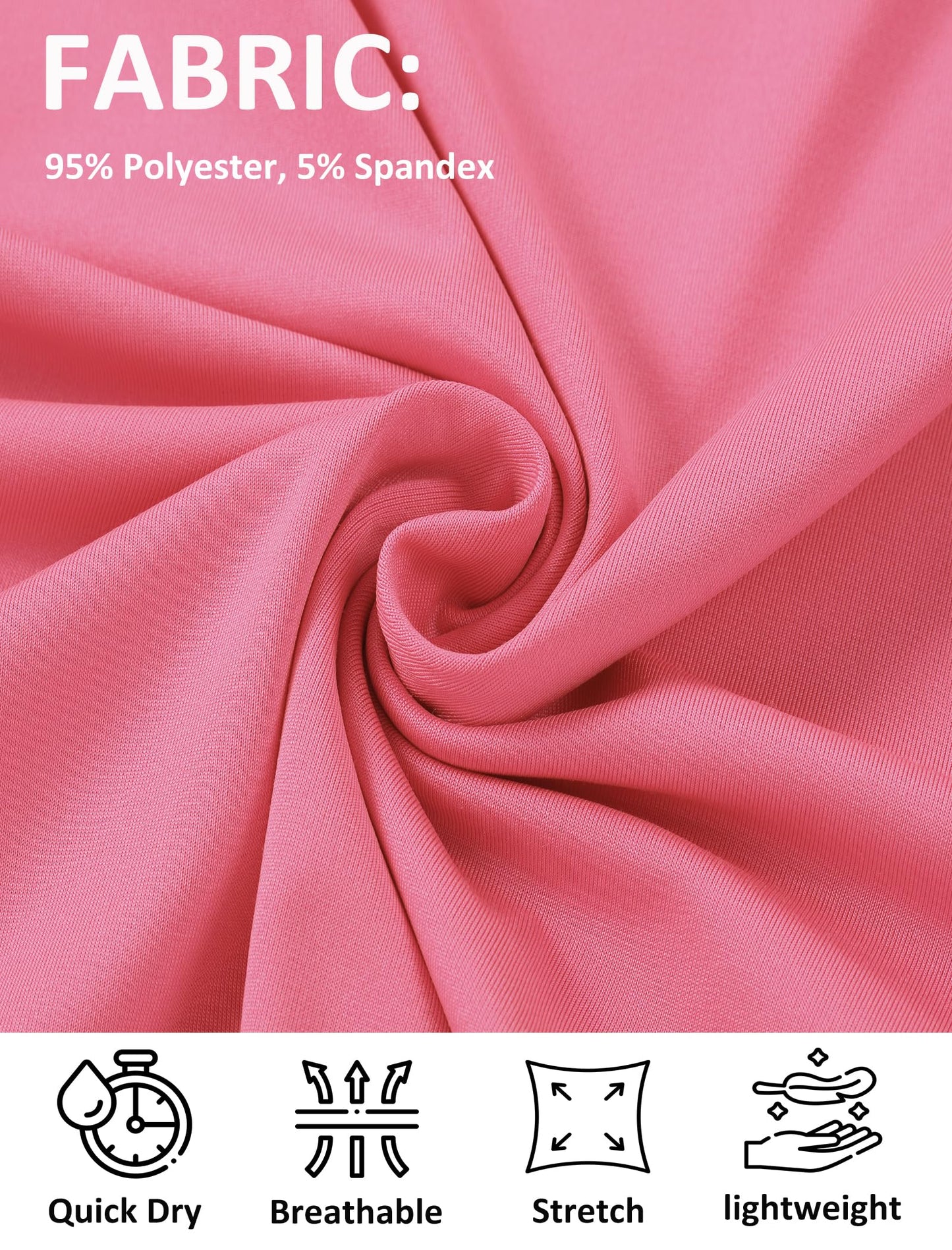 EXARUS 4 Pack Girls Athletic Shirts Quick Dry Short Sleeve Tshirts Crewneck Tee Workout Activewear Tops for Kids 8-16Y Set 7 12Y