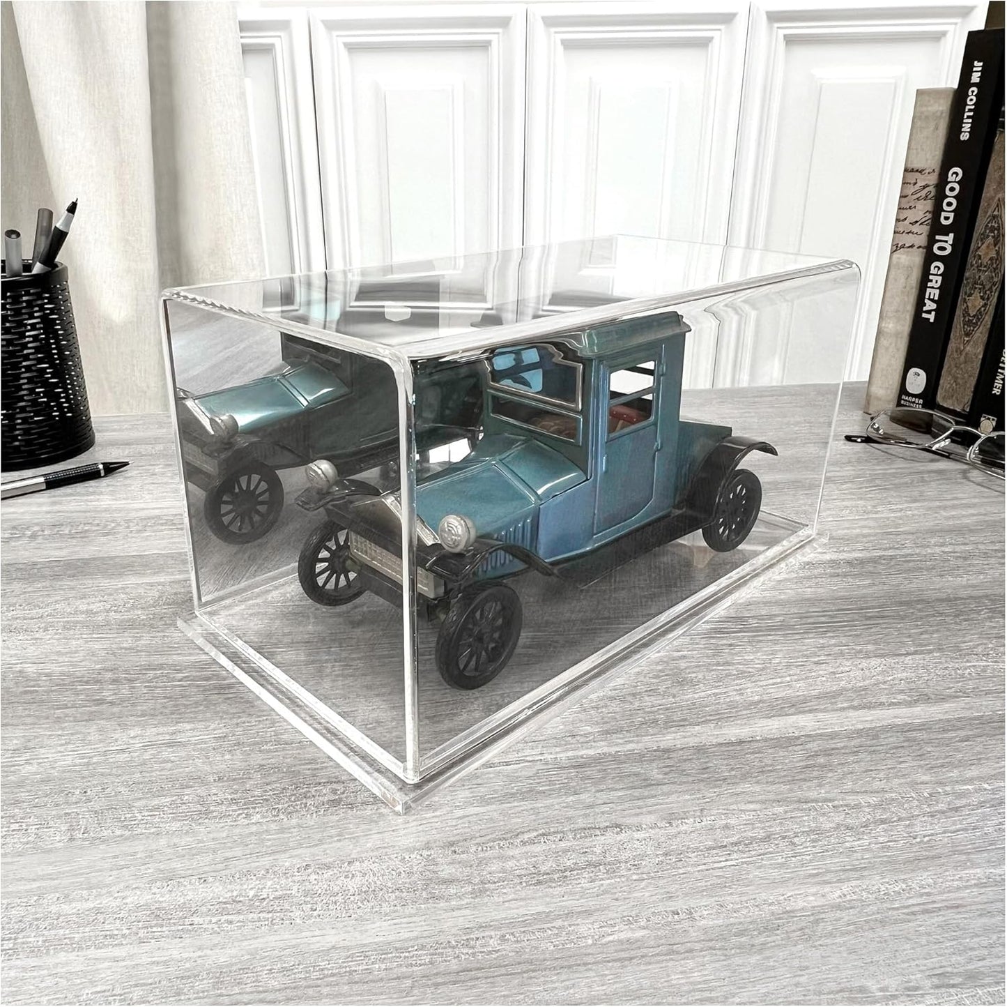 Plymor Clear Acrylic Display Case with No Base, 10" W x 5" D x 5" H