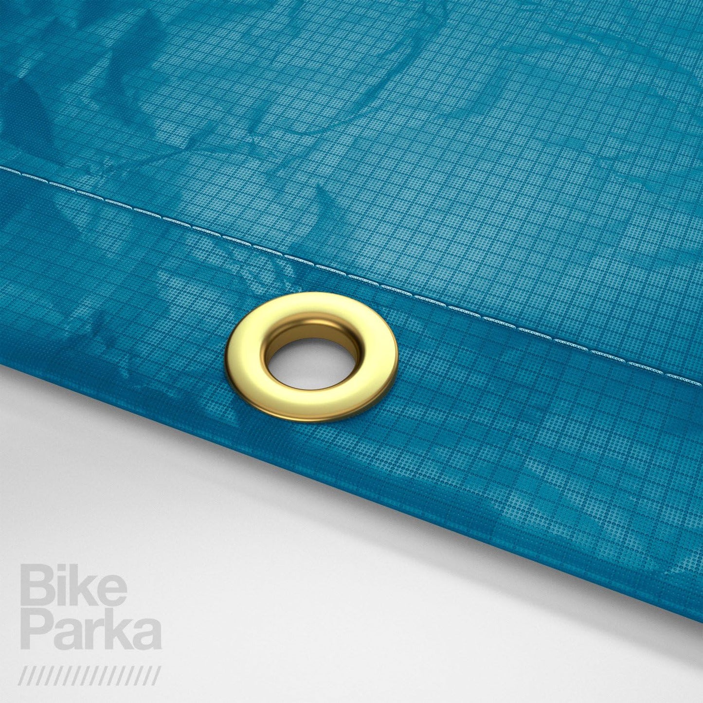 Stash Bike Cover - Lightweight, Waterproof & Durable Protection from Rain & Snow - Adjustable for Any Bike for Indoor/Outdoor Use, Stuff Sac Included (Ciel Blue)