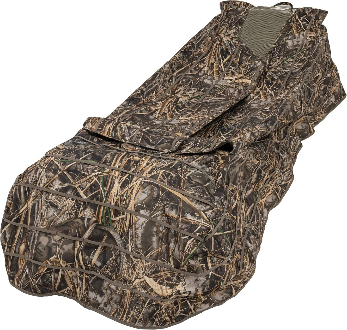 ALPS OutdoorZ Legend Layout Blind - Hunting Blind, Zero-Gravity Chair Design, Waterproof Floor, Mesh Face Screen, Rear Zippered Door, and Backpack Carry Straps with Optional Snow Cover Accessory
