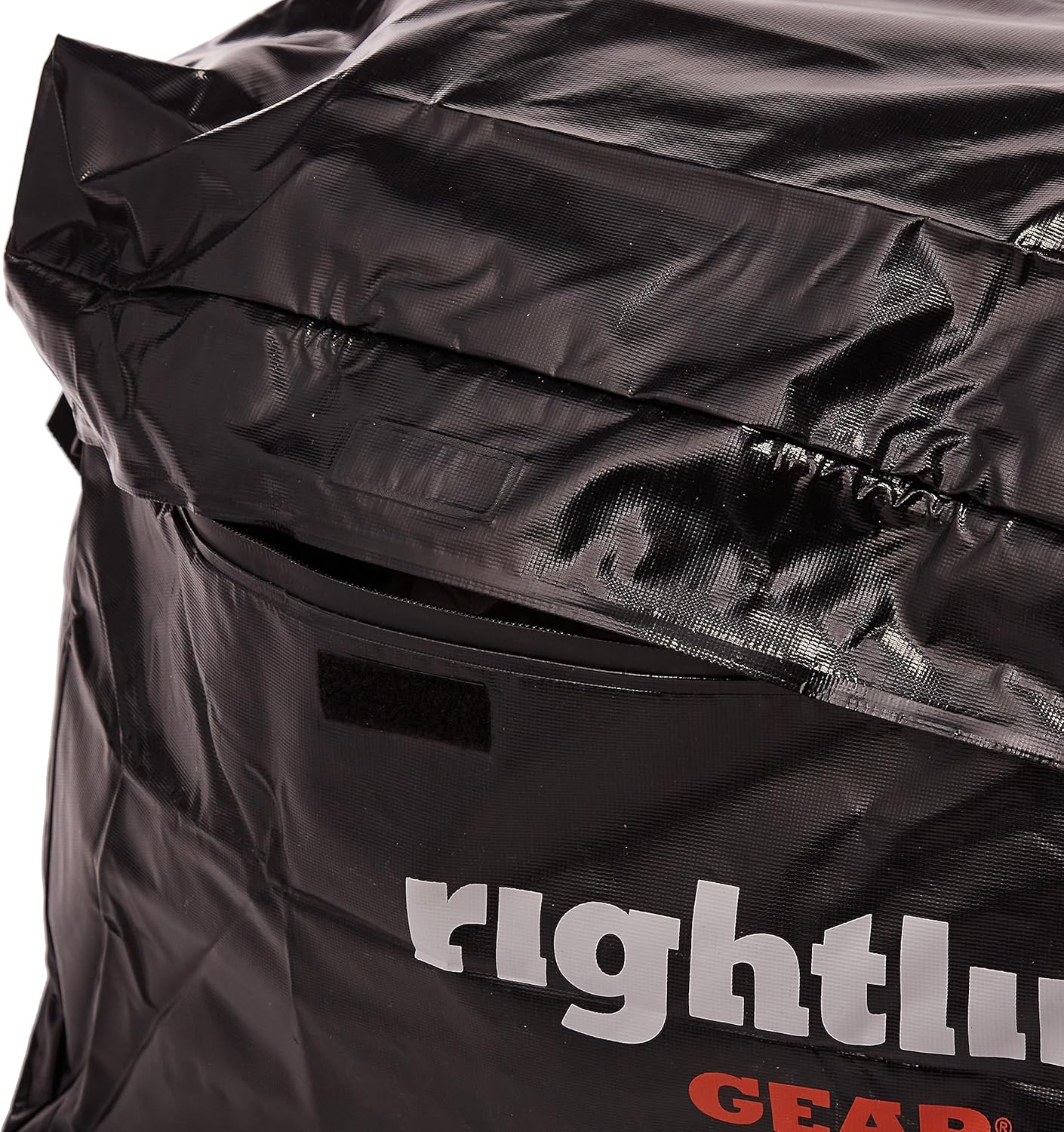 Rightline Gear Sport 2 Waterproof Rooftop Cargo Carrier for Top of Vehicle, Attaches With or Without Roof Rack, 15 Cubic Feet, Black