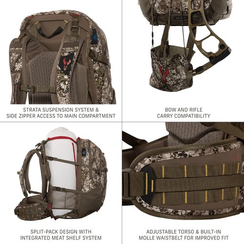 Badlands MRK 2 Pack - Super Durable Hunting Pack for Meat-Hauling in Tough Conditions, Approach OG, One Size