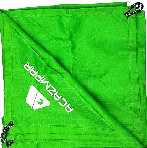 Waterproof Camping Tent Tarp, Ultralight Tent Footprint, Ground Tent Floor Saver for Camping Hiking (Green-79 x55)