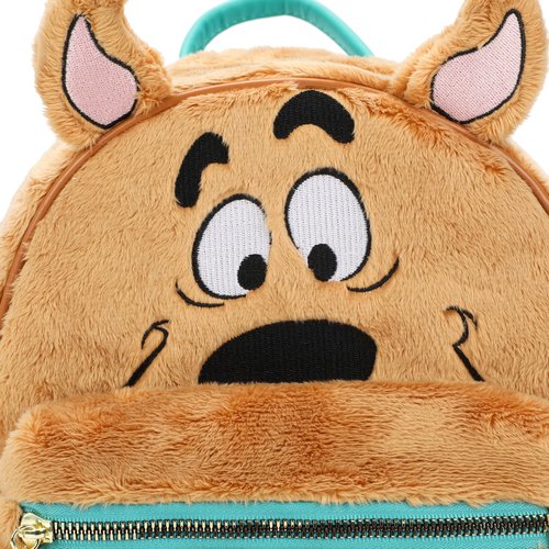 Scooby Doo Faux Fur 10.5 Brown Mini Character Backpack