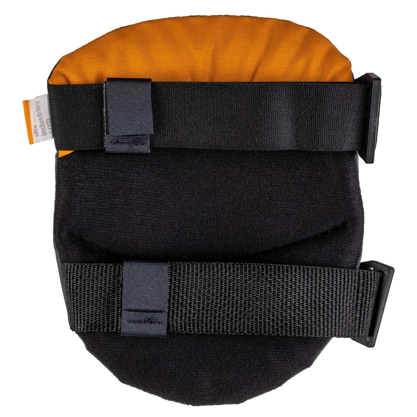 ALTA 50703.00 AltaSOFT Knee Protector Pad, Black Cordura Nylon Fabric, AltaLOK Fastening, Capless