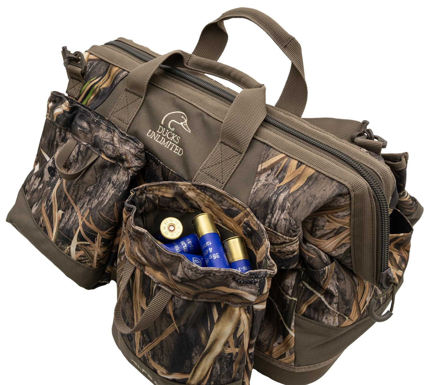 ALPS OutdoorZ Ducks Unlimited Pit Blind Bag - Mossy Oak Shadow Grass Habitat