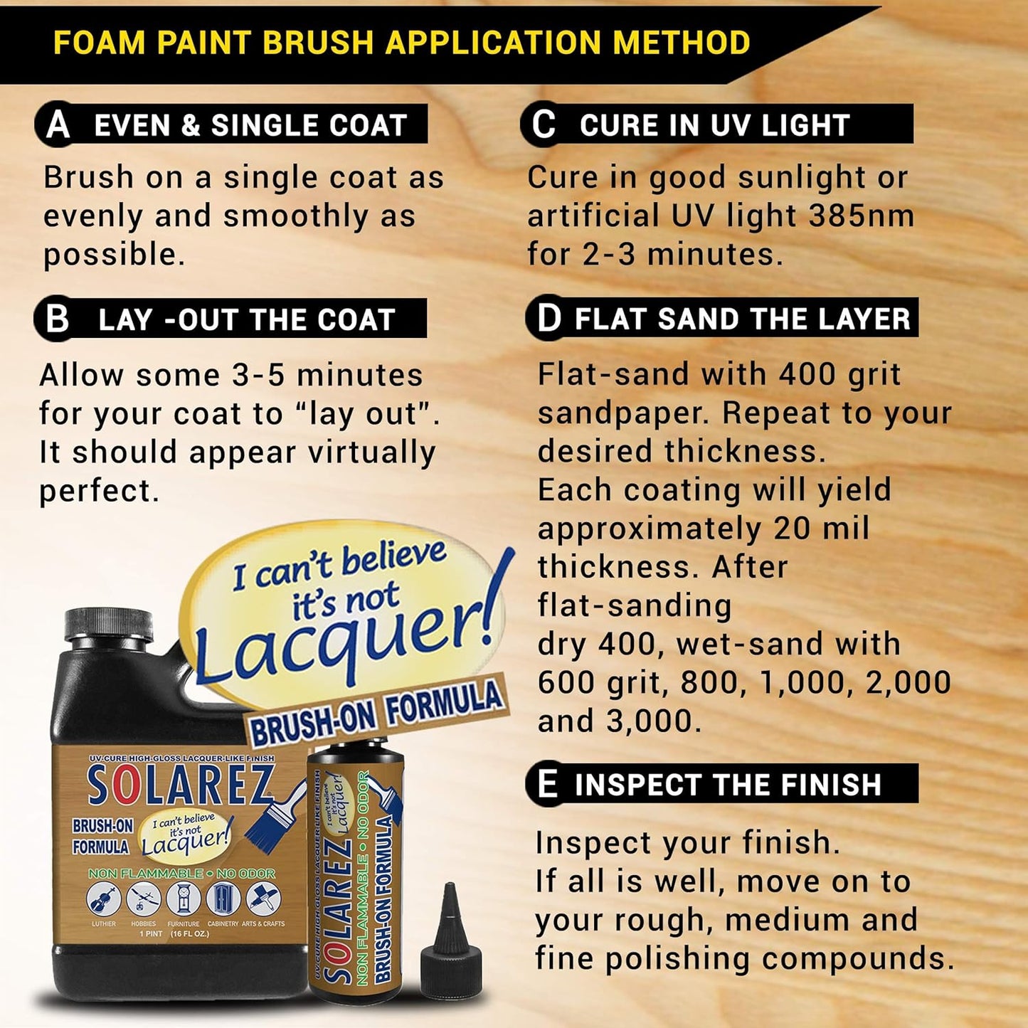 SOLAREZ Artisan Epoxy Resin Kit - Clear, UV-Resistant, 16 oz for Crafts & Repairs