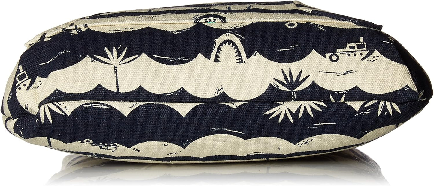 KAVU Keepalong Semi Padded Sling Canvas Rope Crossbody Bag
