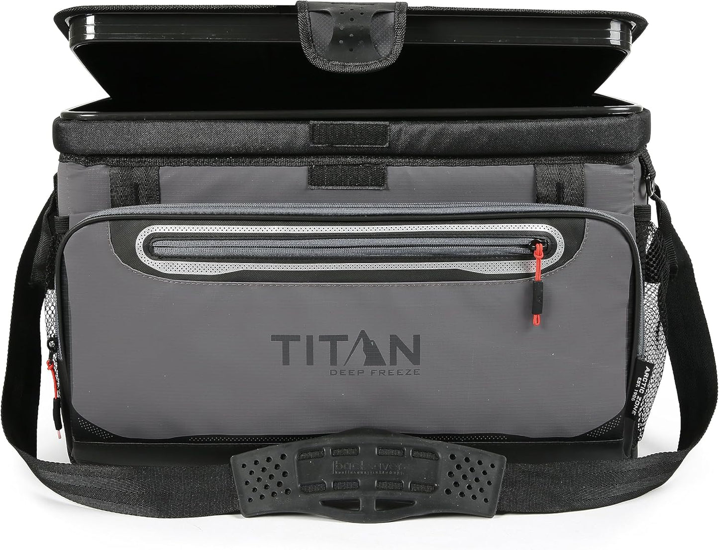 Titan by Arctic Zone 30 Can Zipperless Soft Cooler with HardBody Liner