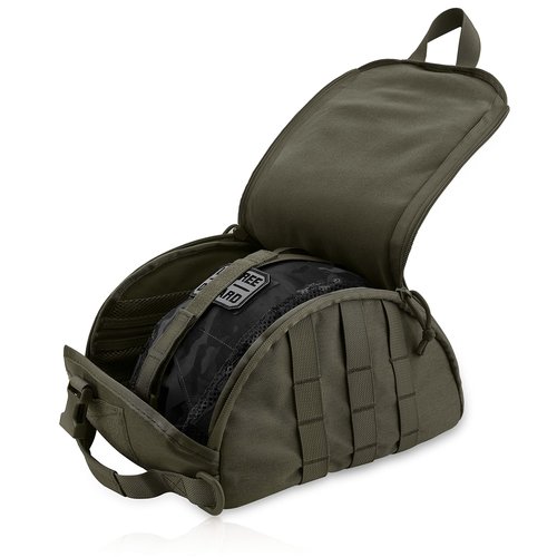 TAC5TAC Tactical Helmet Bag Pack,Multi-Purpose Molle Storage Military Carrying Pouch for Sports Hunting Shooting Combat Helmets(Ranger Green).