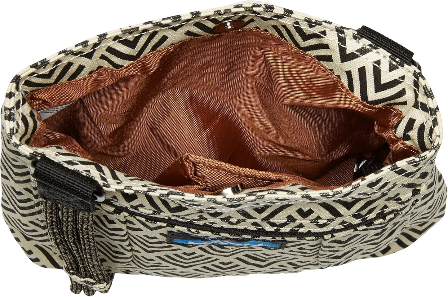 KAVU Keepalong Semi Padded Sling Canvas Rope Crossbody Bag