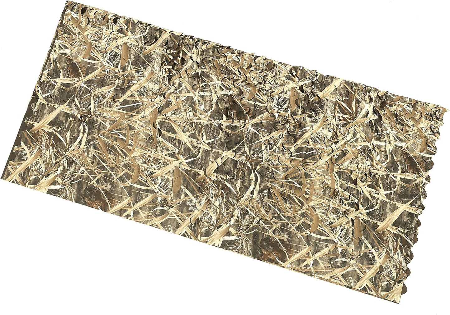 AUSCAMOTEK 300D Durable Camo Netting for Duck Hunting Blinds Brown 5ft×10ft/5ft×13ft/5ft×20ft