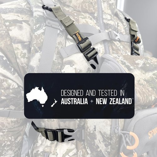 SPIKA Backpack Buckle Connect with Chest Pack,Pack Strap with Snap,Suitable Hunting Backpack with Binocular Harness Chest Pack