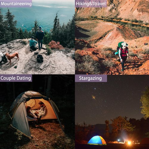 Sleeping Bags for Adults,3 Season Warm & Cool Weather Camping Sleeping Bag,Lightweight Waterproof Compact Camping Essentials Gear for Camping Hiking Outdoor Travel (Blue)
