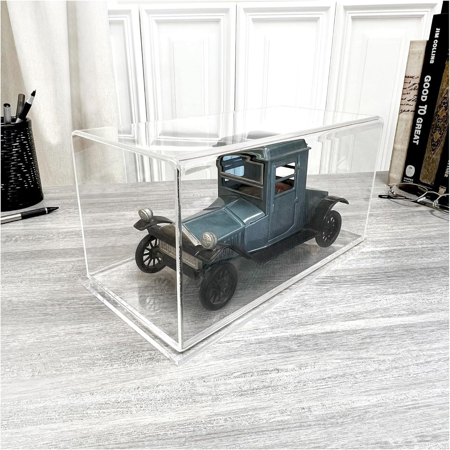 Plymor Clear Acrylic Display Case with No Base, 10" W x 5" D x 5" H