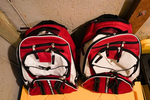 Blue Seventy-Two - Pro Series - Red Deluxe 72 Hour Emergency Backpack Survival Kit for 1 Person | Survival Kit for Emergencies (Includes Water Tablets)