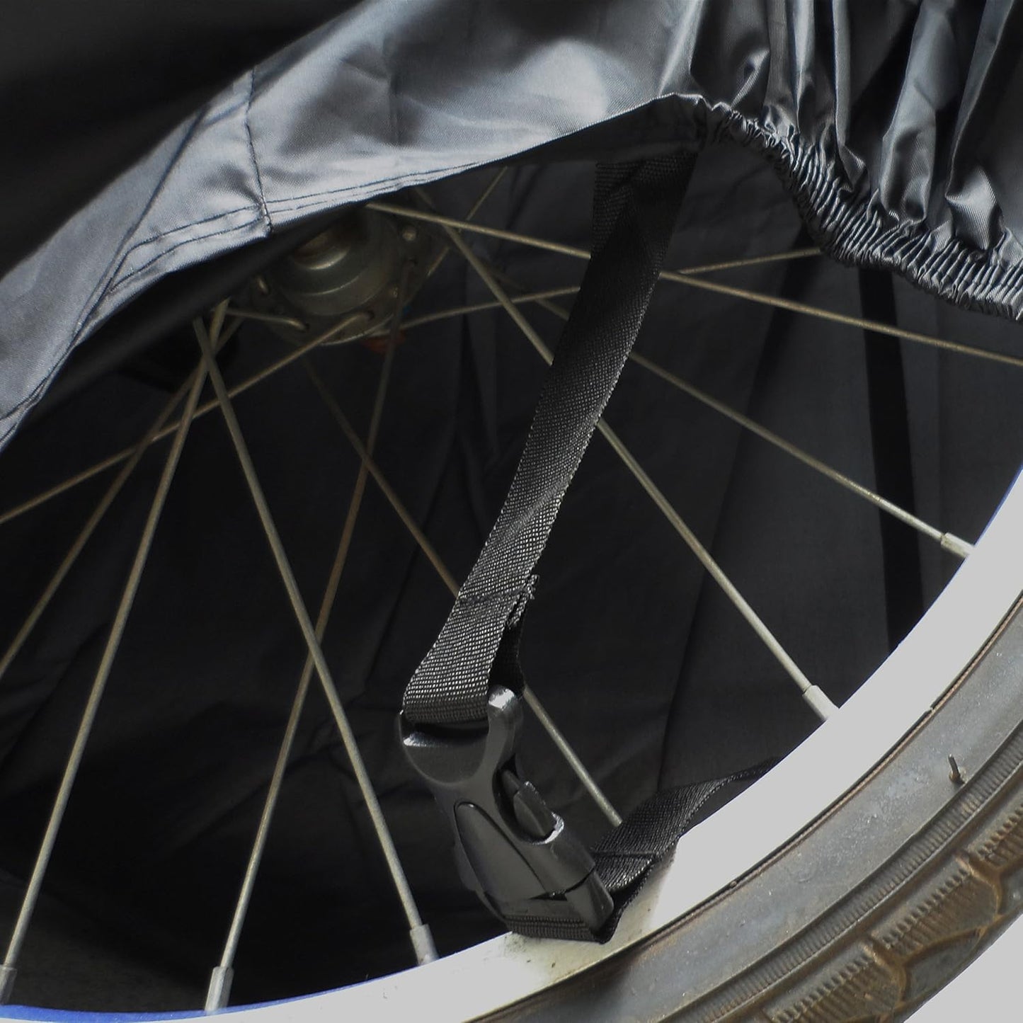 ATCG Bike Cover 190T Nylon Waterproof Bicycle Cover for Mountain Bike, Road Bike Outdoor Storage, L