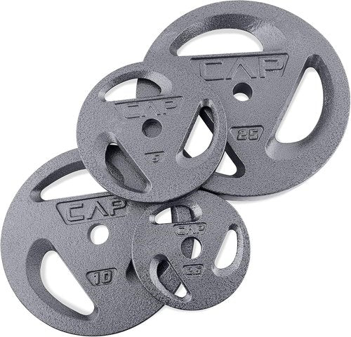 CAP Barbell Standard 1-Inch Grip Plates, Single, 2.5 Pound