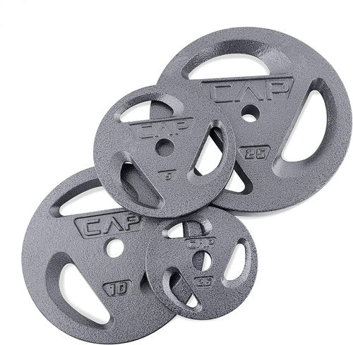 CAP Barbell Standard 1-Inch Grip Plates, Single, 2.5 Pound