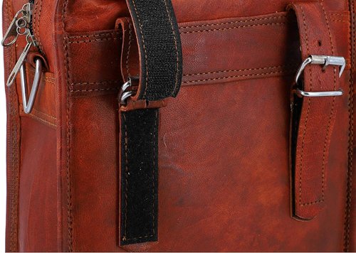 Gusti Handlebar Bag- Dietrich T. Handlebar bag bike handlebar bag shoulder bag satchel cross body bag bike bag leather bag vintage brown leather