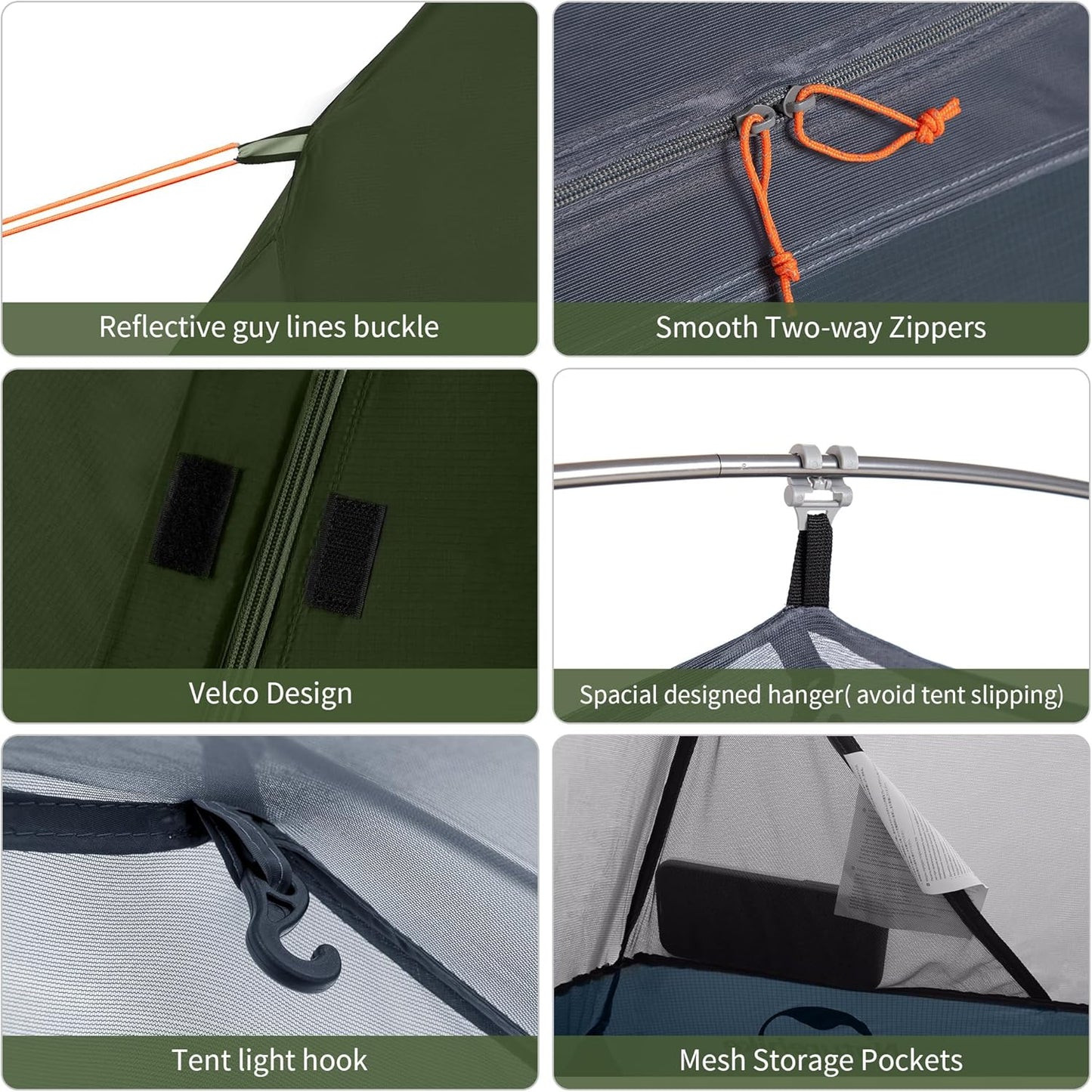 Naturehike Bikepacking 1 Person Tent, Waterproof Easy Set up Free Standing Single Person Tent, Lightweight Backpacking Tent for 1 Person, One Person Tent with Footprint Included