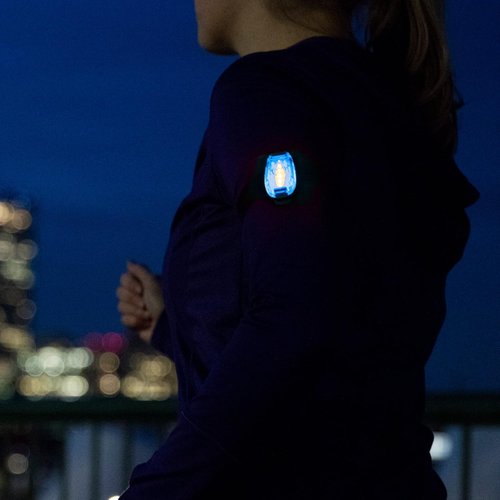 LED Safety Light 2 Pack - Nighttime Visibility for Runners, Cyclists, Walkers, Joggers, Kids, Dogs, Relays & More - Clip to Clothes Strap to Wrist, Ankle, Bike, Collar, or Just About Anywhere!