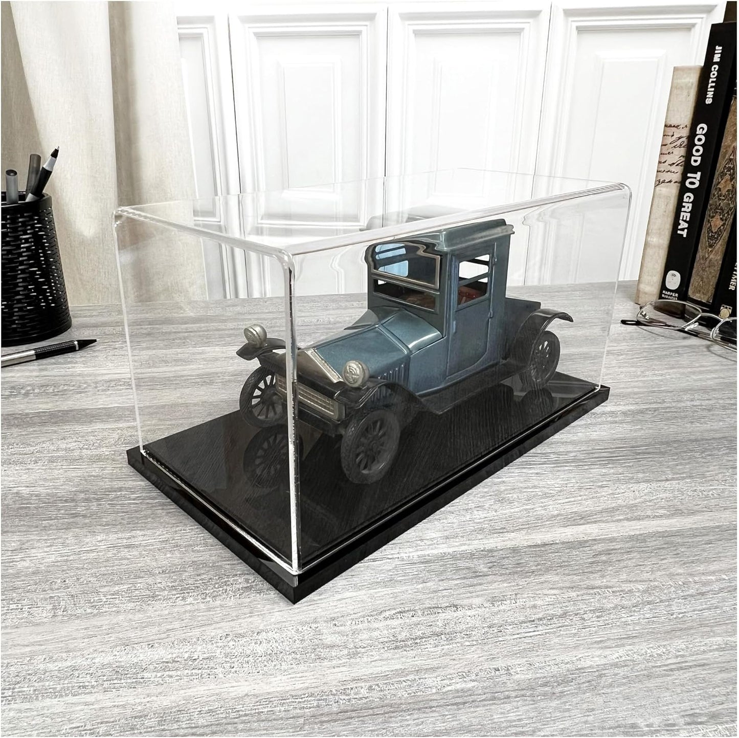 Plymor Clear Acrylic Display Case with No Base, 10" W x 5" D x 5" H