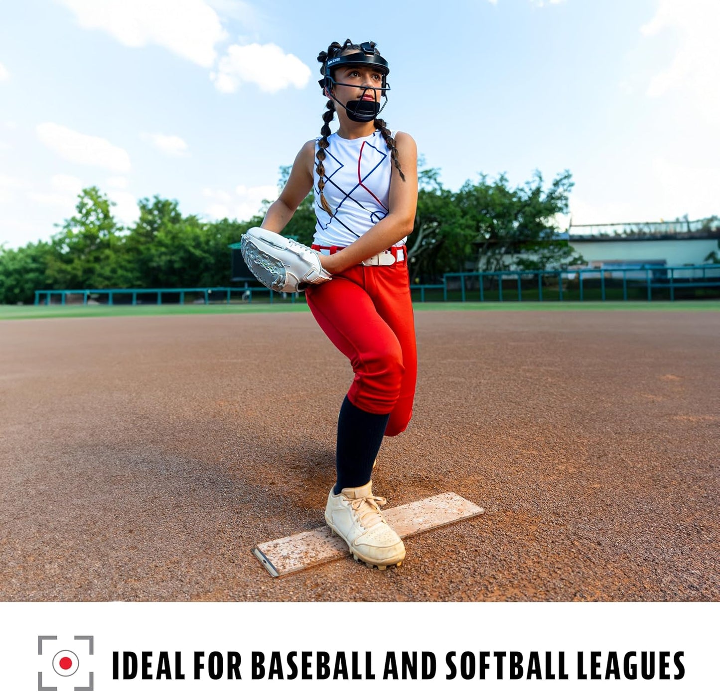 Portable Pitcher's Rubber for Softball & Baseball - Indoor/Outdoor Mound - 18" or 24"