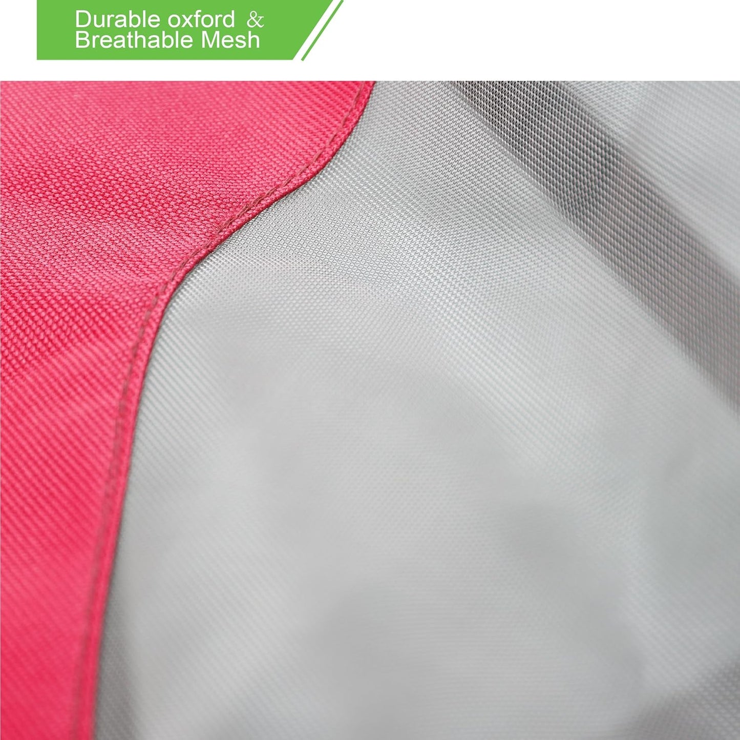 ALPHA CAMP Heavy Duty Canopy Lounge Chair Sunshade Hiking Travel Chair with Cup Holder