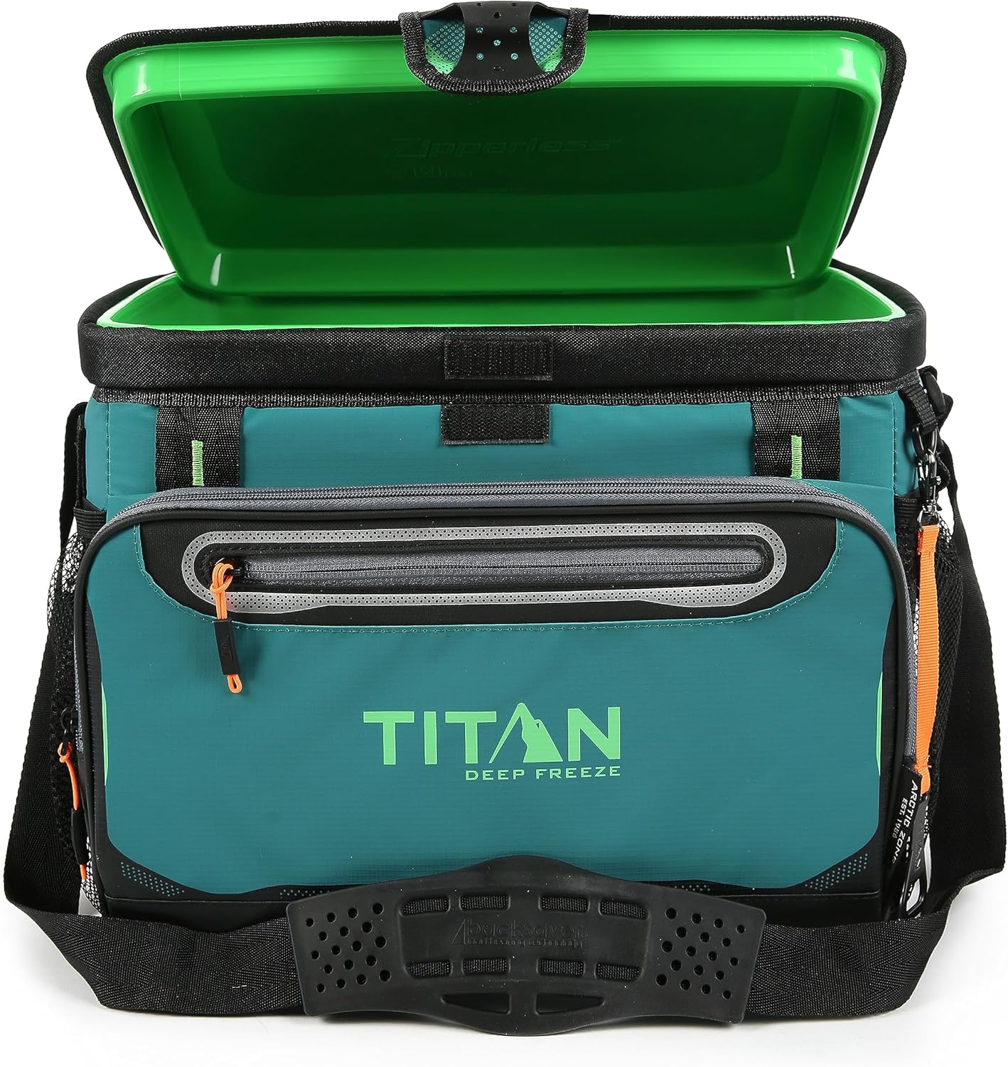 Titan by Arctic Zone 30 Can Zipperless Soft Cooler with HardBody Liner