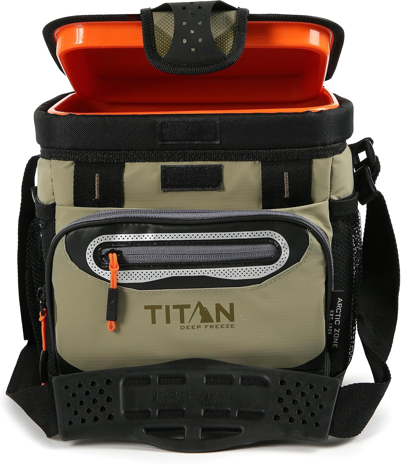 Titan by Arctic Zone 30 Can Zipperless Soft Cooler with HardBody Liner