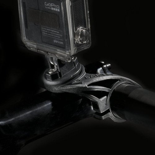 Bar Fly 4 MTB Bicycle Accessory Mount, Black, for Flat-Bars - Garmin, Wahoo, Polar, Bryton, Cateye, Mio, Omata