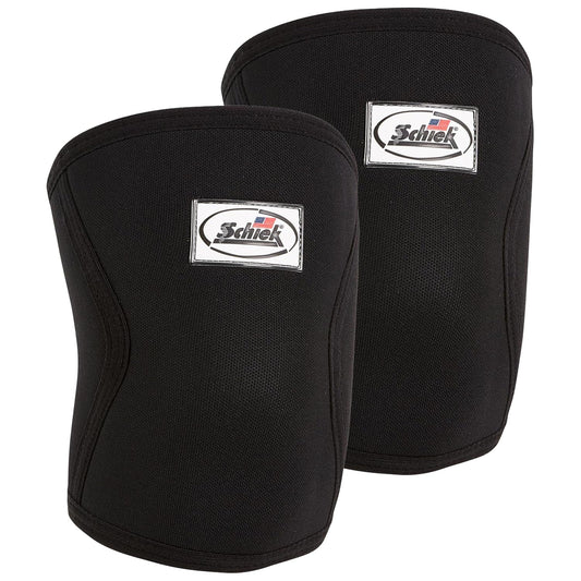 Schiek Sports Model 1170 Knee Sleeves - 5mm Neoprene Knee Compression Sleeves for Weight Lifting