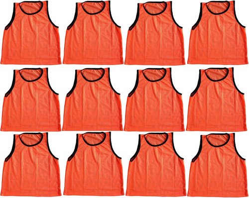 BlueDot Trading Adult & Youth Scrimmage Training Vests for Soccer, Basketball & More – Available in 1, 6, 12, 24 Packs